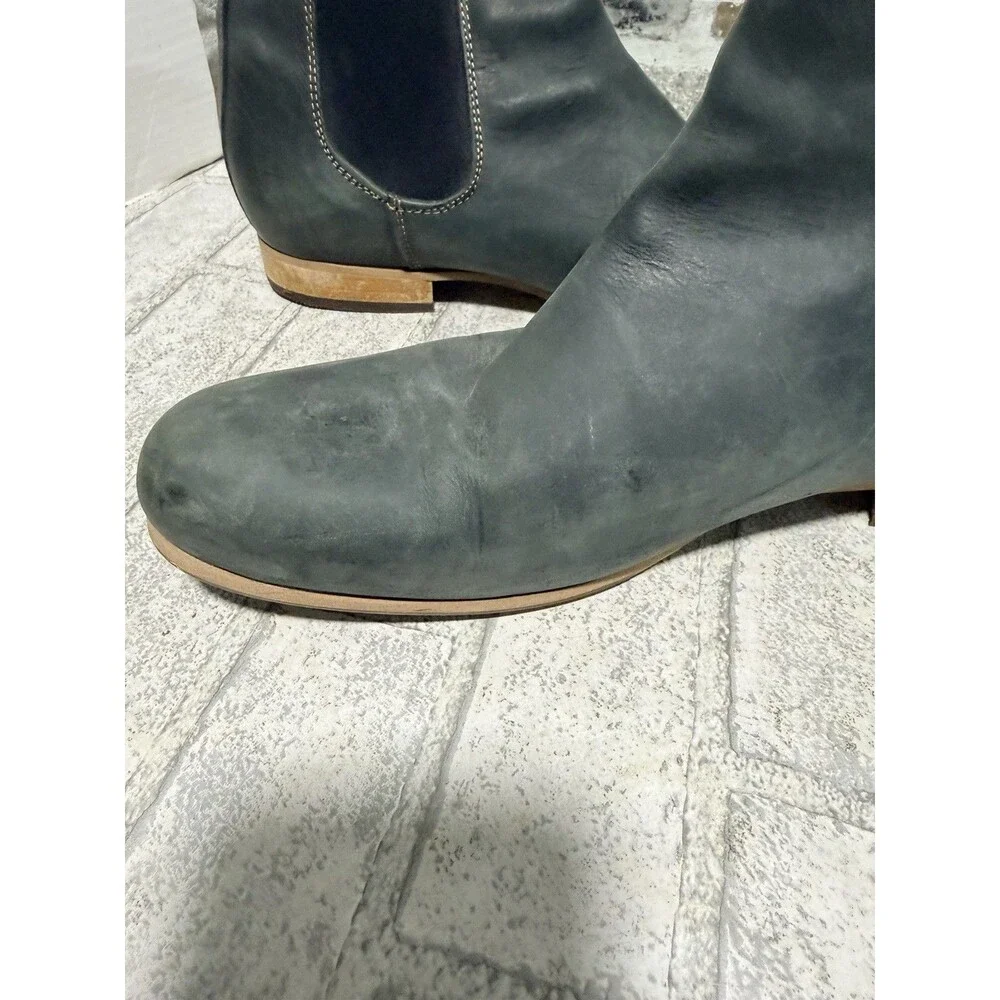 John Fluevog Mens Chelsea Boots Size 12.5 Leather